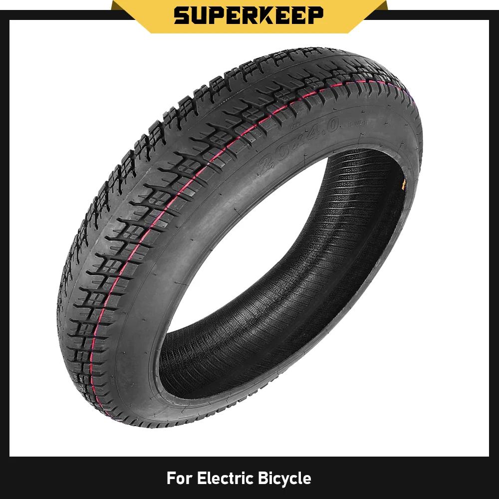 Pneu de vélo électrique 20x4.0 pouces