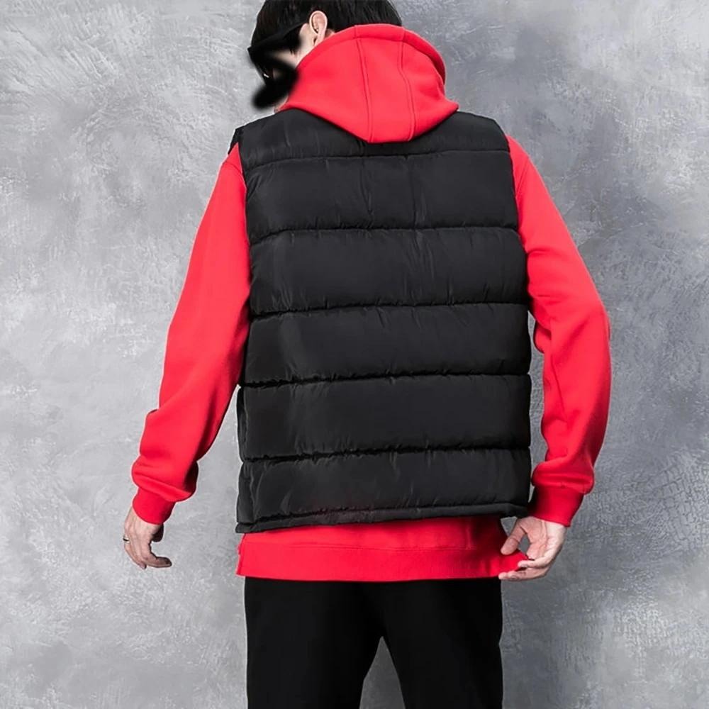 GlaJacket-Veste à col montant pour homme, manteau à fermeture éclair imperméable, gilet décontracté, vêtements de marque, chaud, hiver, automne