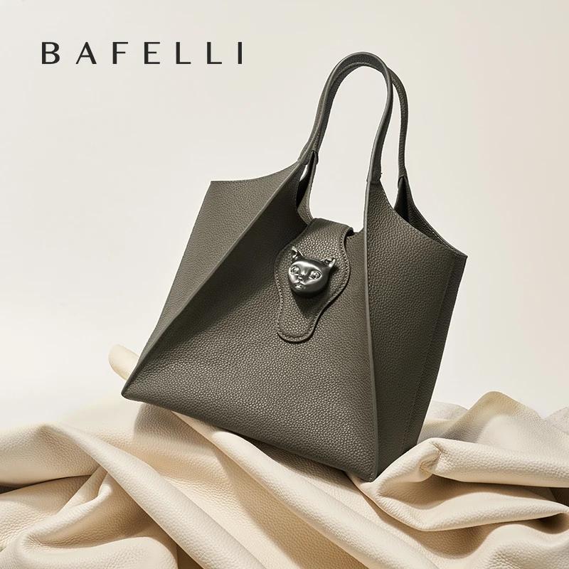 Sac à main fourre-tout de voyage BAFELLI 2026 pour femme en cuir véritable