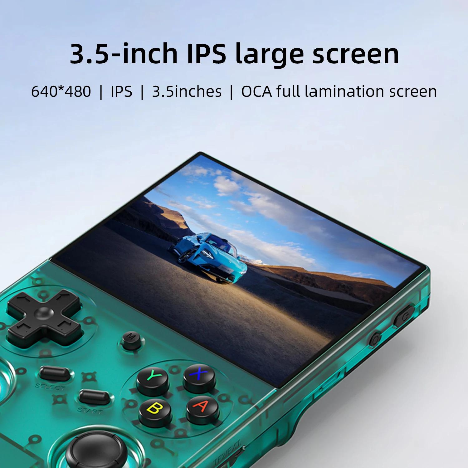 ANBERNIC 64 Bit RG 35XXPRO RG35XX PLUS Console de jeu rétro portable avec 64 Go de mémoire intégrée