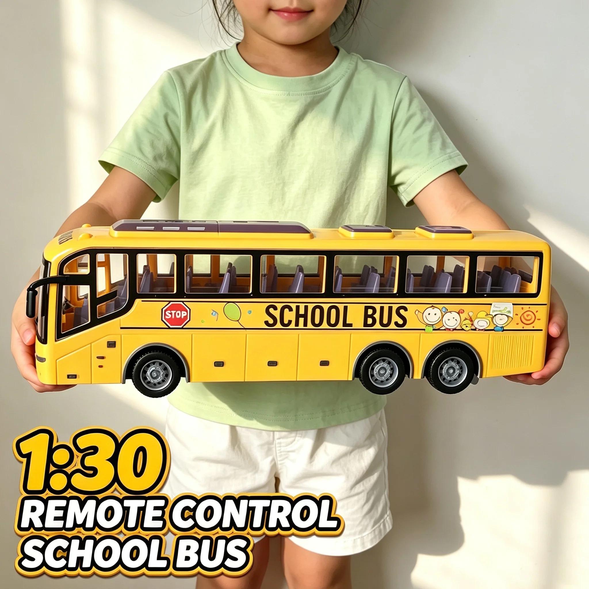 Bus électrique télécommandé 1/30 Rc