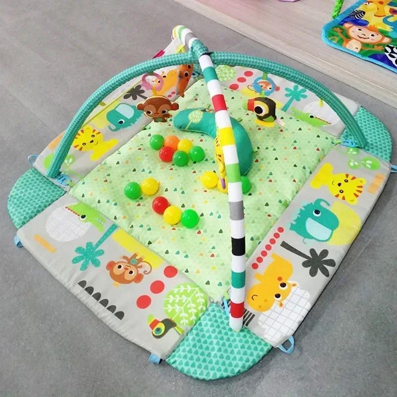 Cadre de Fitness pour bébé, couverture de jeu rampant, tapis éducatifs multifonctionnels, couverture rampante pour clôture, jouets d'éveil pour nourrissons