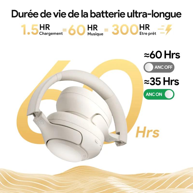 Casque sans fil hybride H3 ANC