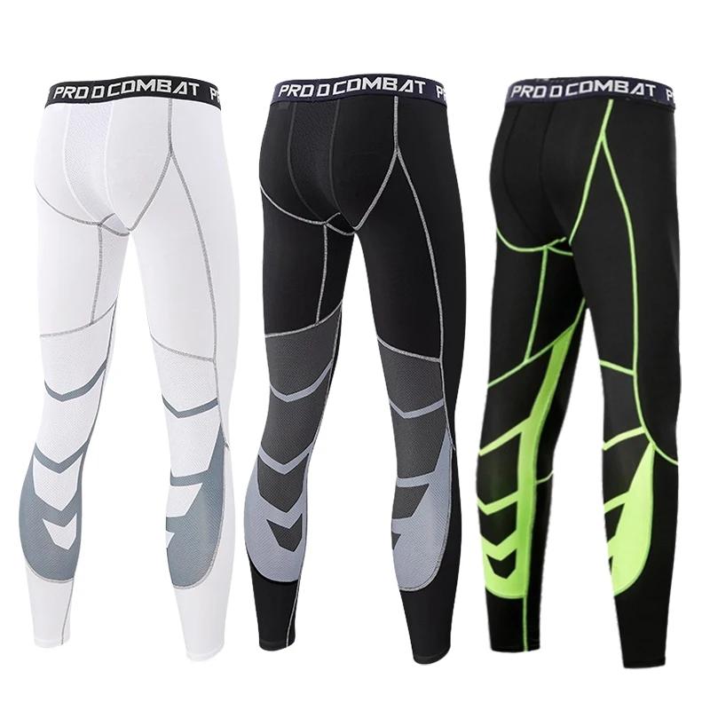 Pantalon de survêtement compression homme - Collant sport fitness course ajustement sec
