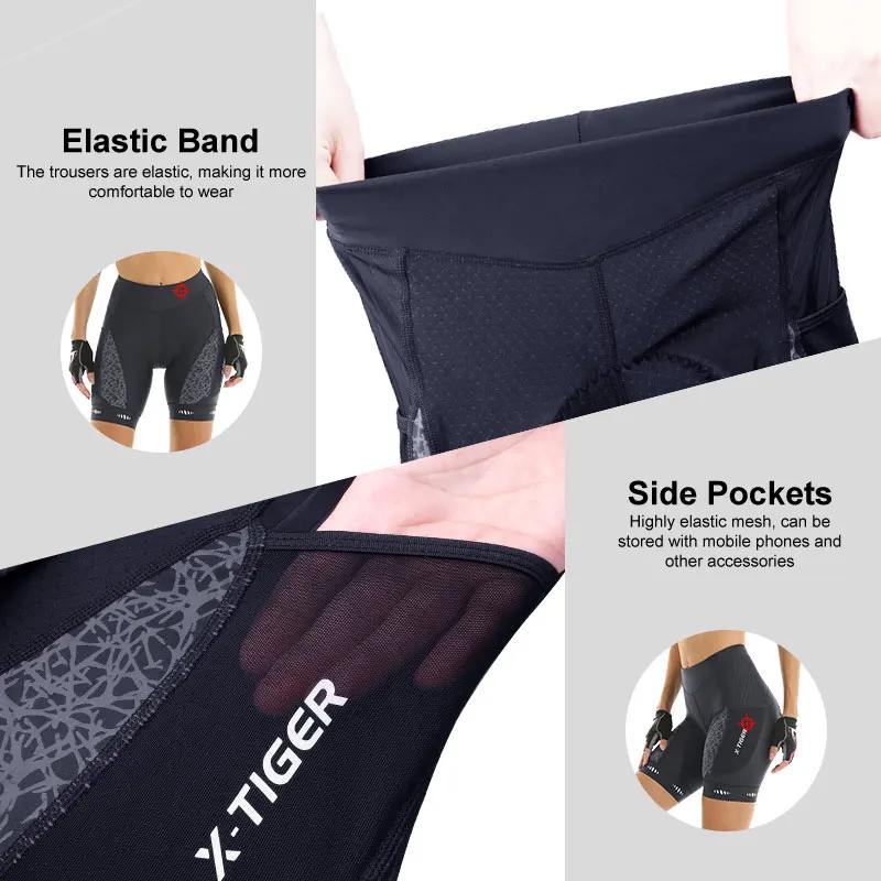X-tiger short de cyclisme femme été montagne route