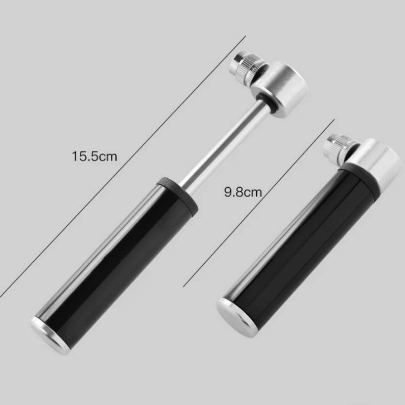 Mini pompe à vélo Portable en alliage d'aluminium