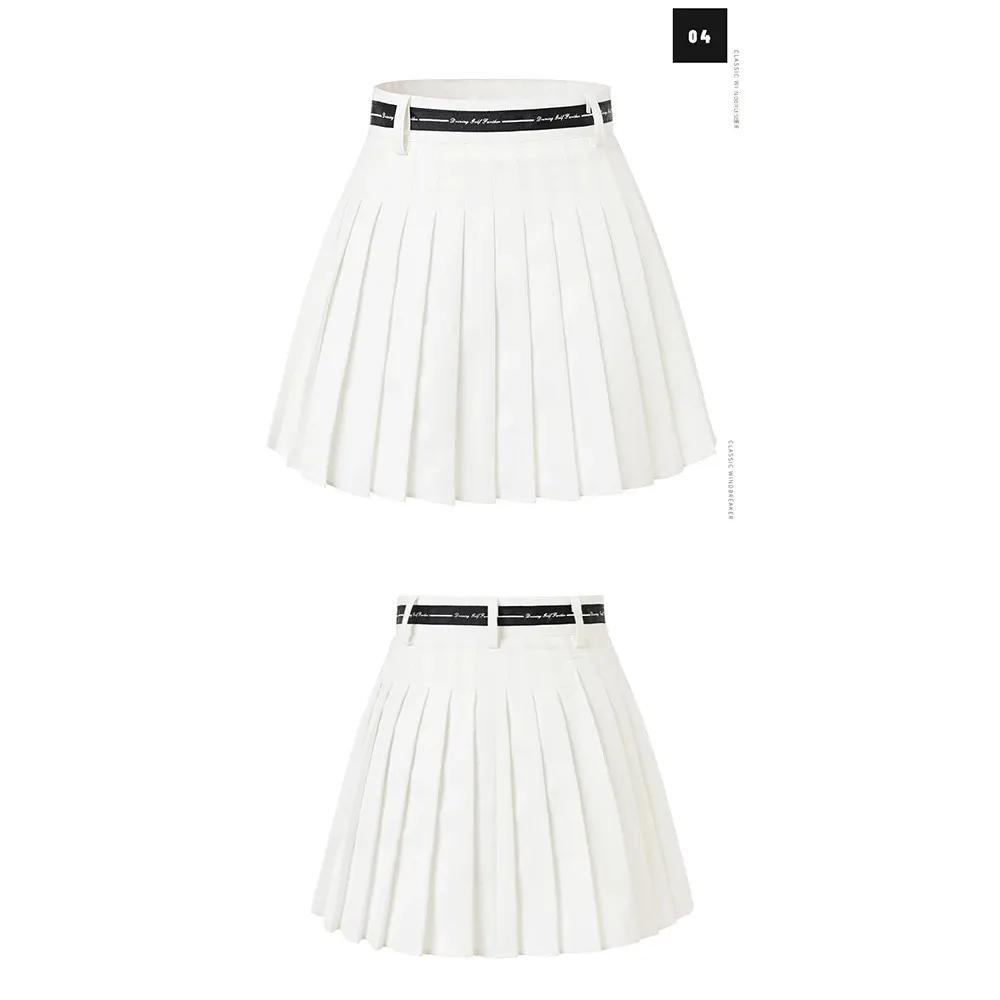 Jupe de golf plissée taille haute pour femmes entraînement sport fitness yoga course à pied activité physique occasionnelle élégante polyvalente mode sportive