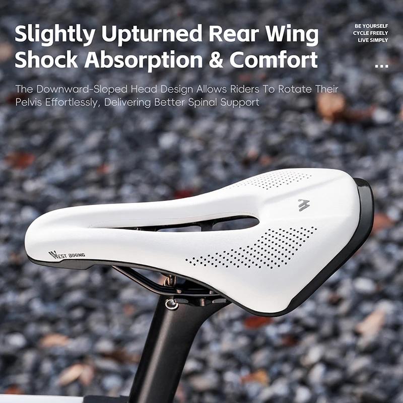 WEST BIKING Selle de vélo confortable