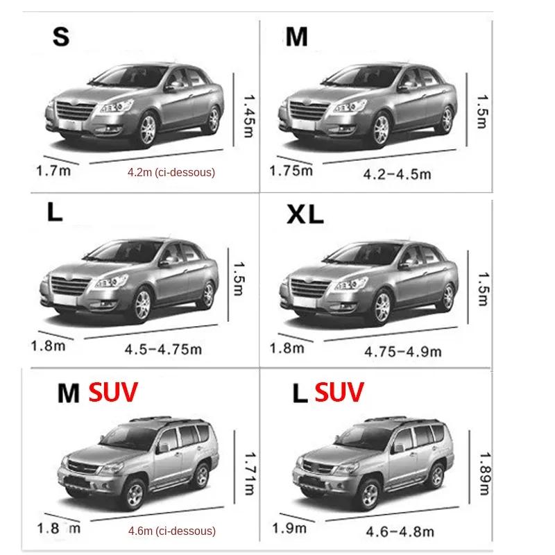 Bâches de voiture imperméables
