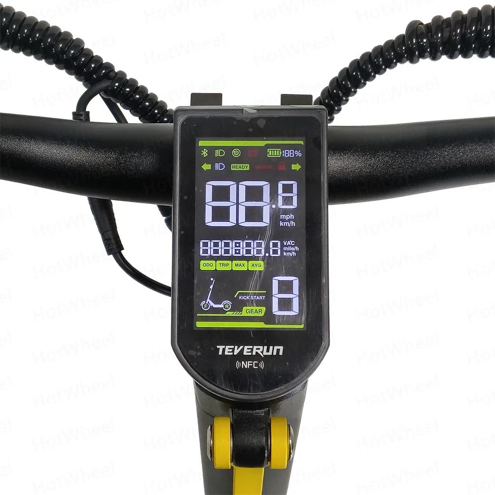 TEVERUN lame MINI Ultra V4 1000W * 2 moteur 60V 27Ah batterie écran LCD avec clé à distance 10 pouces gamme Tubeless 100km Scooter