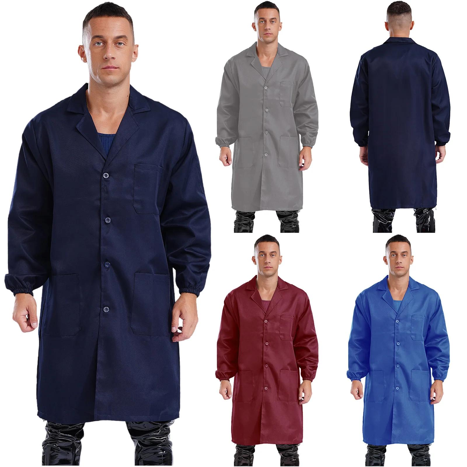 Vêtements de travail unisexes à simple boutonnage