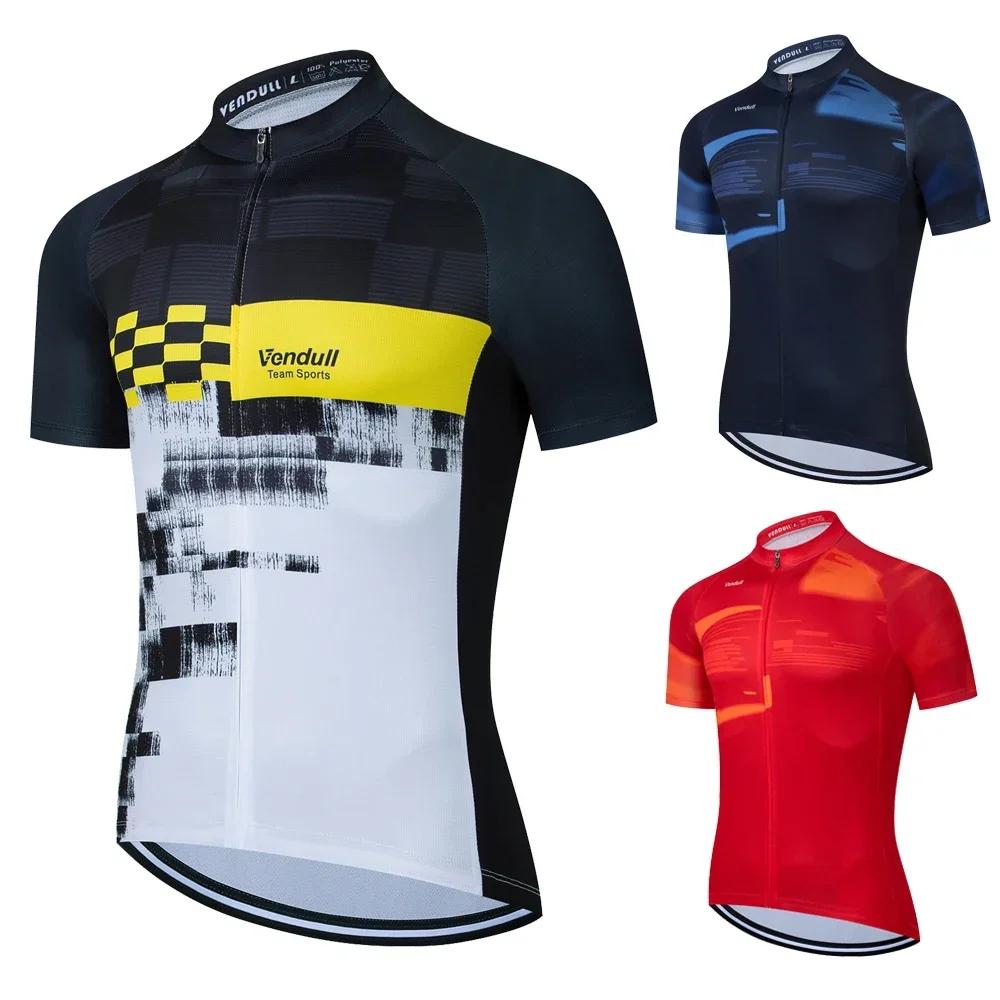 Maillot de cyclisme homme Vendull Pro 2025 – Vêtements d'été pour VTT – Ropa Ciclismo – Tenue de vélo