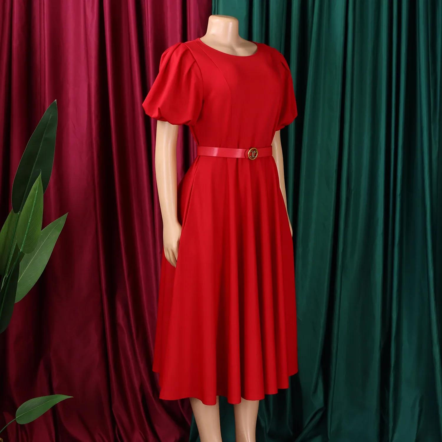 Nouvelle Robe de Bureau Élégante pour Femme