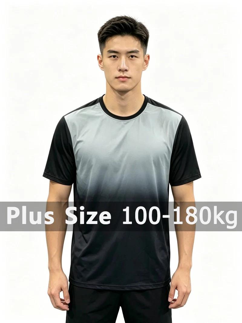 T-shirts pour hommes grandes tailles 5XL 6XL 7XL 100-175KG