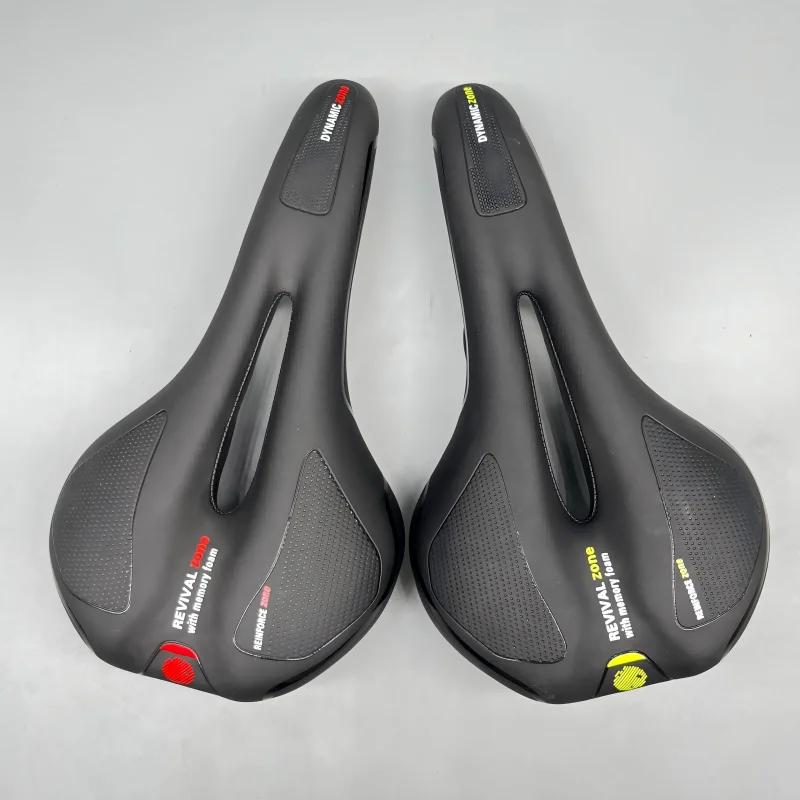 Coussin de vélo confortable pour les femmes et les hommes double absorption des chocs mousse à mémoire sphérique