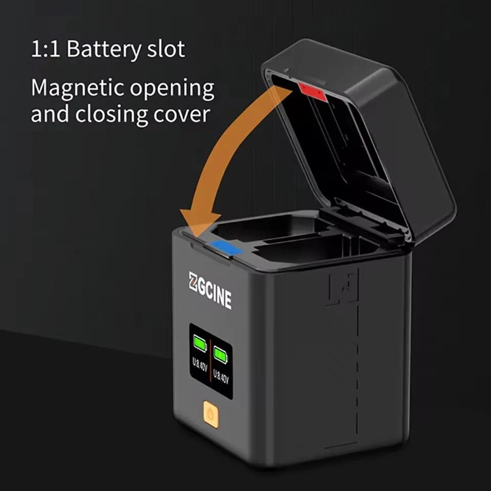 Plaque de batterie double TILTA TA-T08-BPV-B pour adaptateur Canon BP vers V-Mount pour RED Komodo