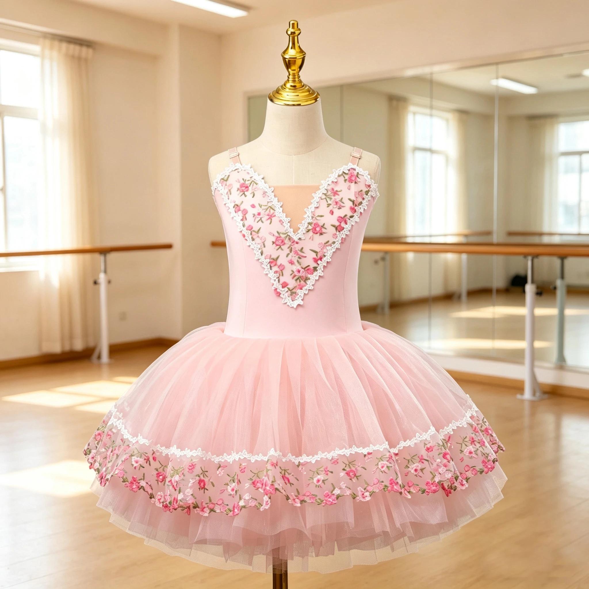 Tutu professionnel long romantique