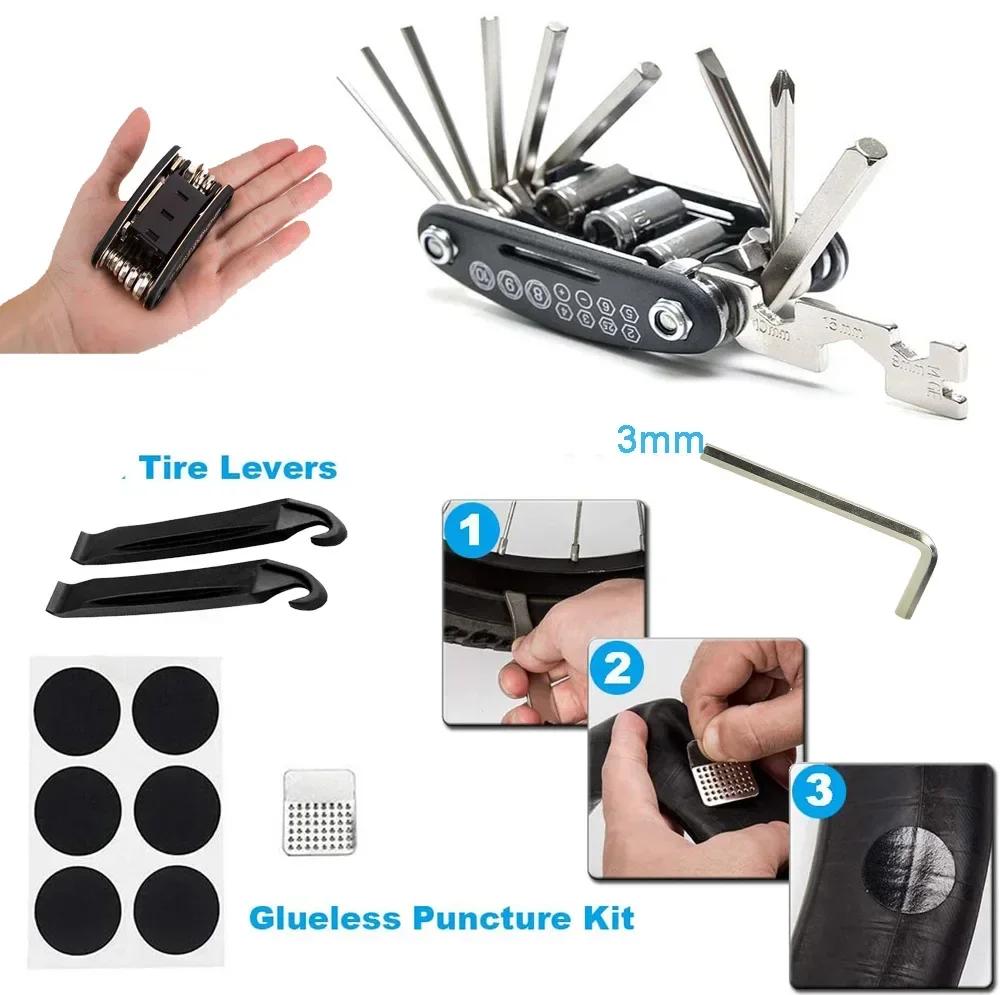 Kit d'outils de réparation de vélos