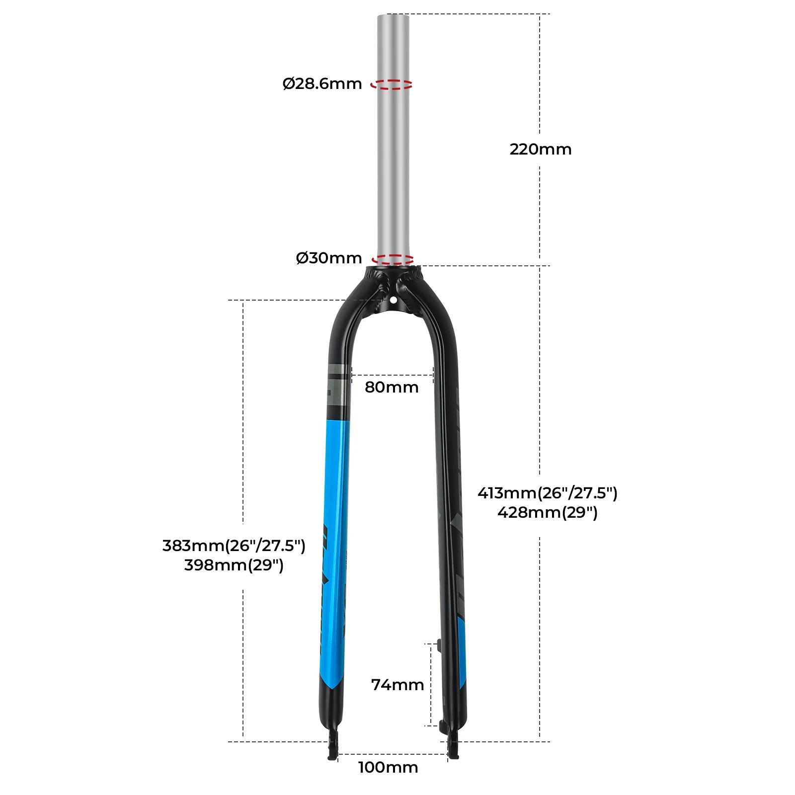 Bolany – fourche rigide pour vtt
