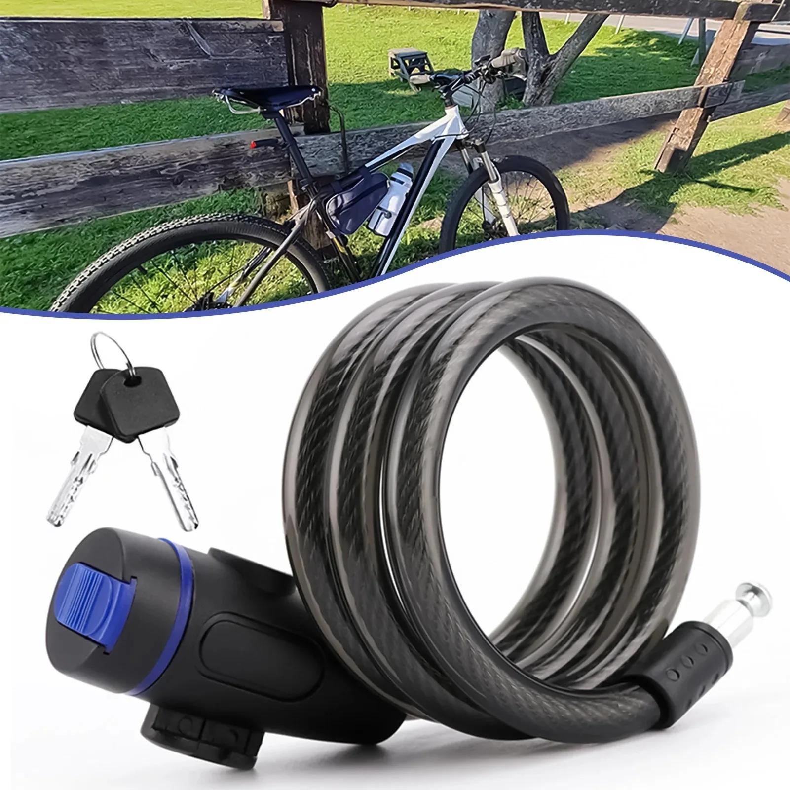 Antivol de vélo avec 2 clés - Câble de sécurité
