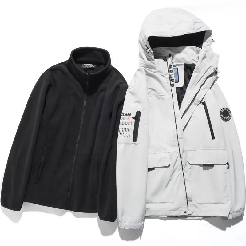 Combinaison de Ski marques hommes hiver extérieur imperméable montagne chaud 3 en 1 veste ou pantalon ensembles de neige combinaisons de Ski et de snowboard