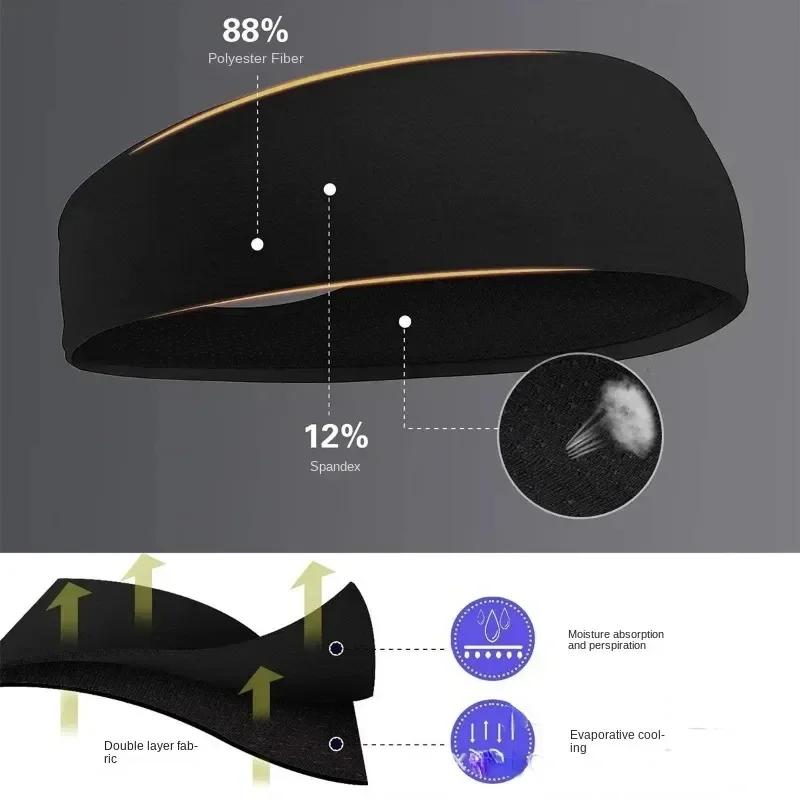 Bandeau de Sport élastique pour hommes et femmes
