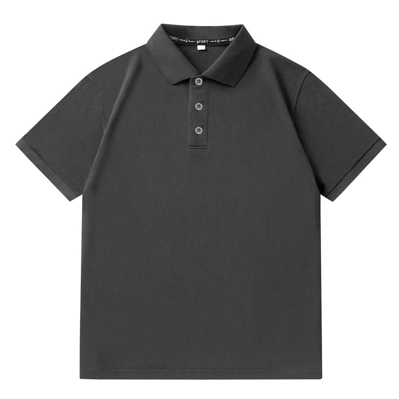 Hommes grande taille Polo surdimensionné 6XL 7XL été à manches courtes t-shirts noir ample homme chemise hommes vêtements Ropa Para Hombre