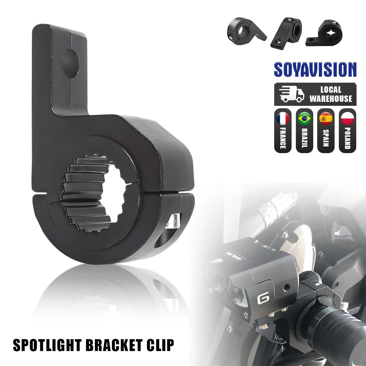 1/2/4pc universel voiture moto phares pinces supports Tube pince Kit pour camion Auto ATV