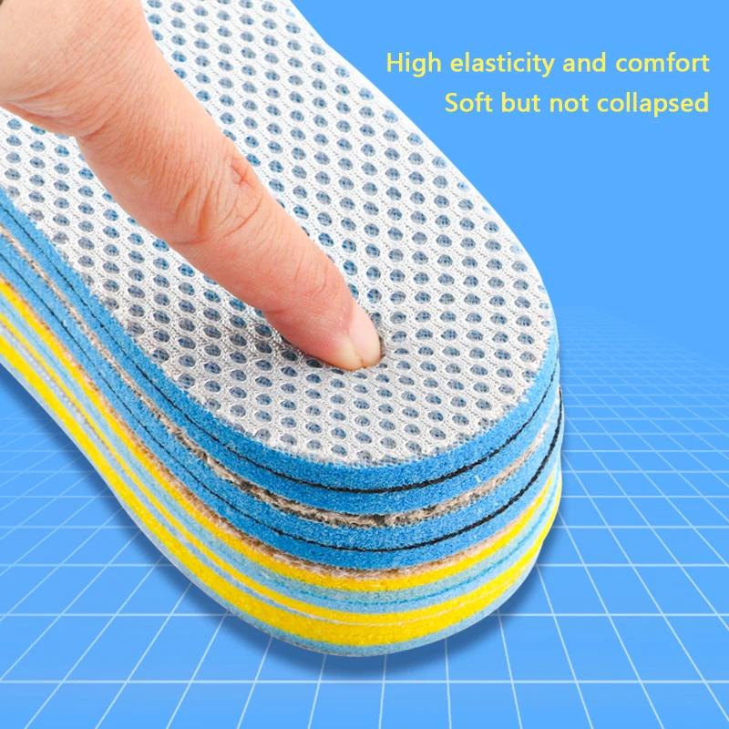 Nouvelle semelle intérieure de sport élastique Double face