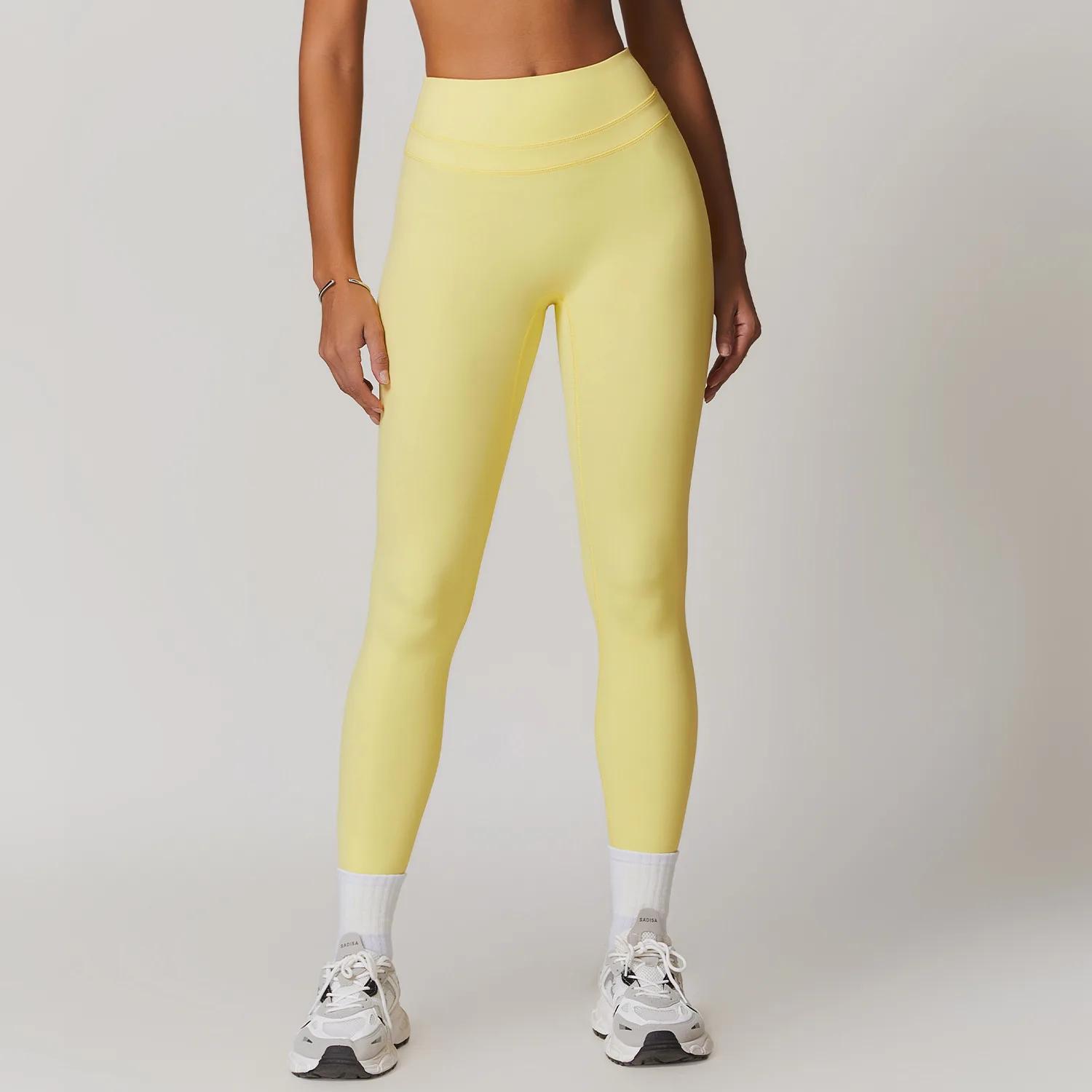 Leggings de yoga SWELTERING pour femme - Taille haute effet push-up fessier fitness gym entraînement