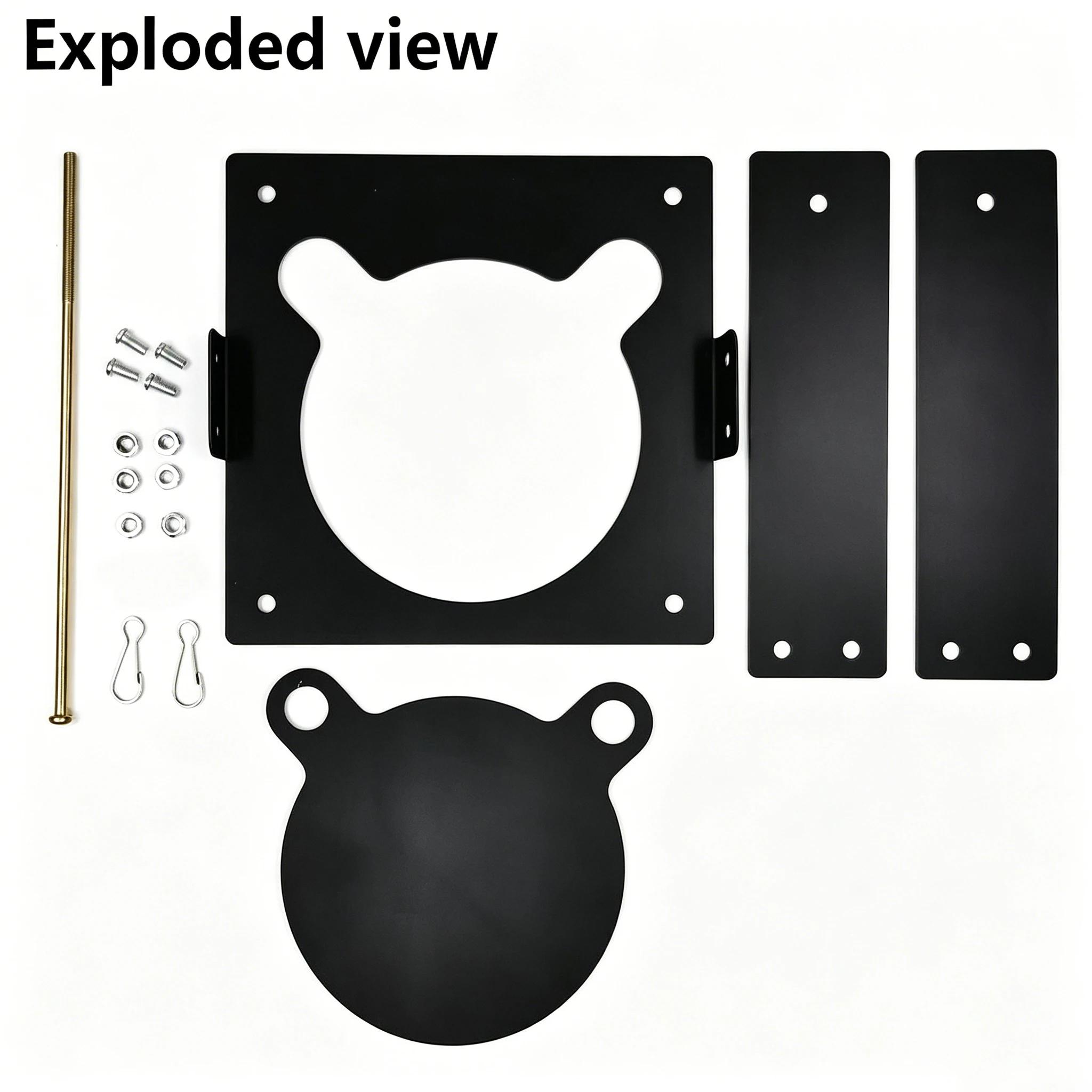 Cible Portable détachable en forme d'ours de 10CM