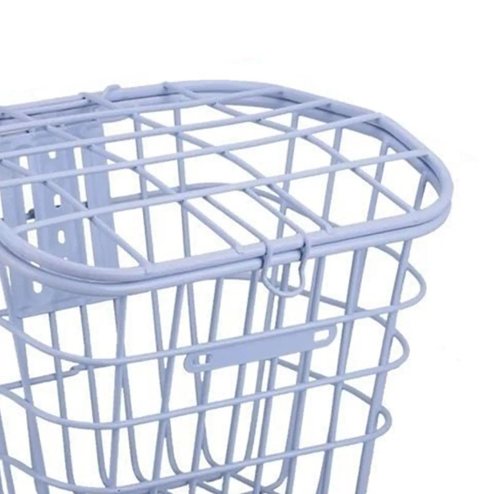 Panier avant de vélo avec couvercle pour cyclisme sur route, randonnée en plein air