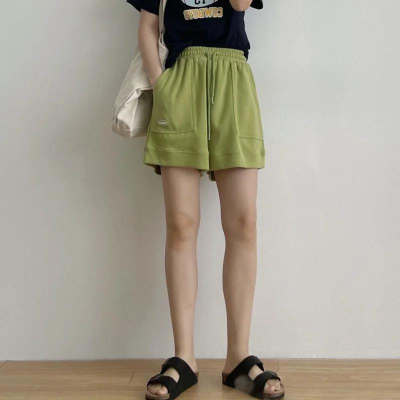 2026 femmes confortable ample jambe large cordon un pantalon taille mince coupe ajustée décontracté maison polyvalent sp