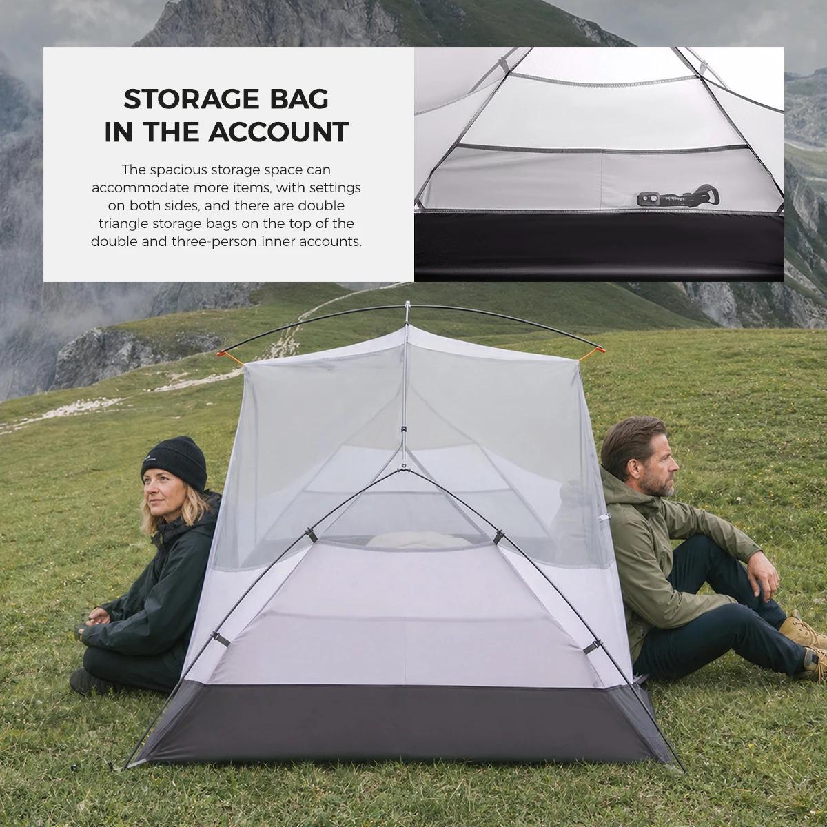 Tente de camping Naturehike Mongar 2