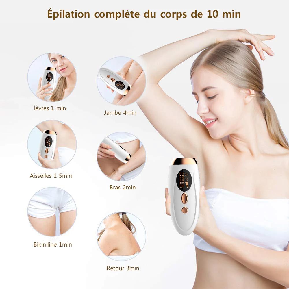 Depilador a laser ipl, remoção de pelos para mulheres