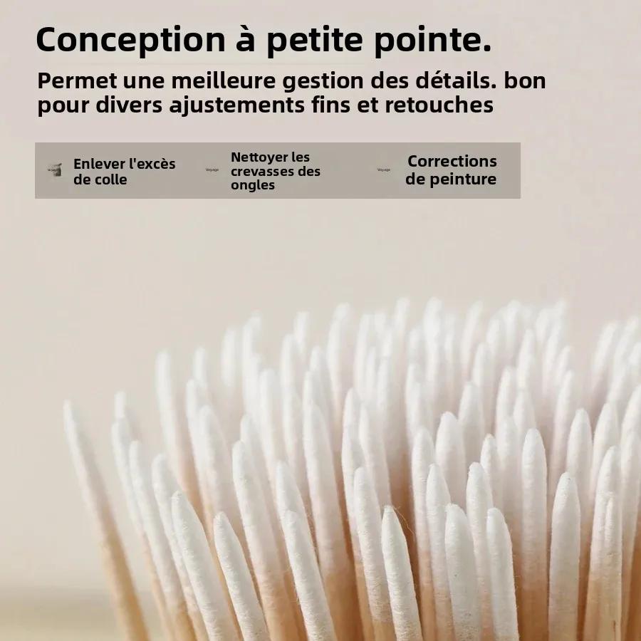 Coton-tige à Double extrémité