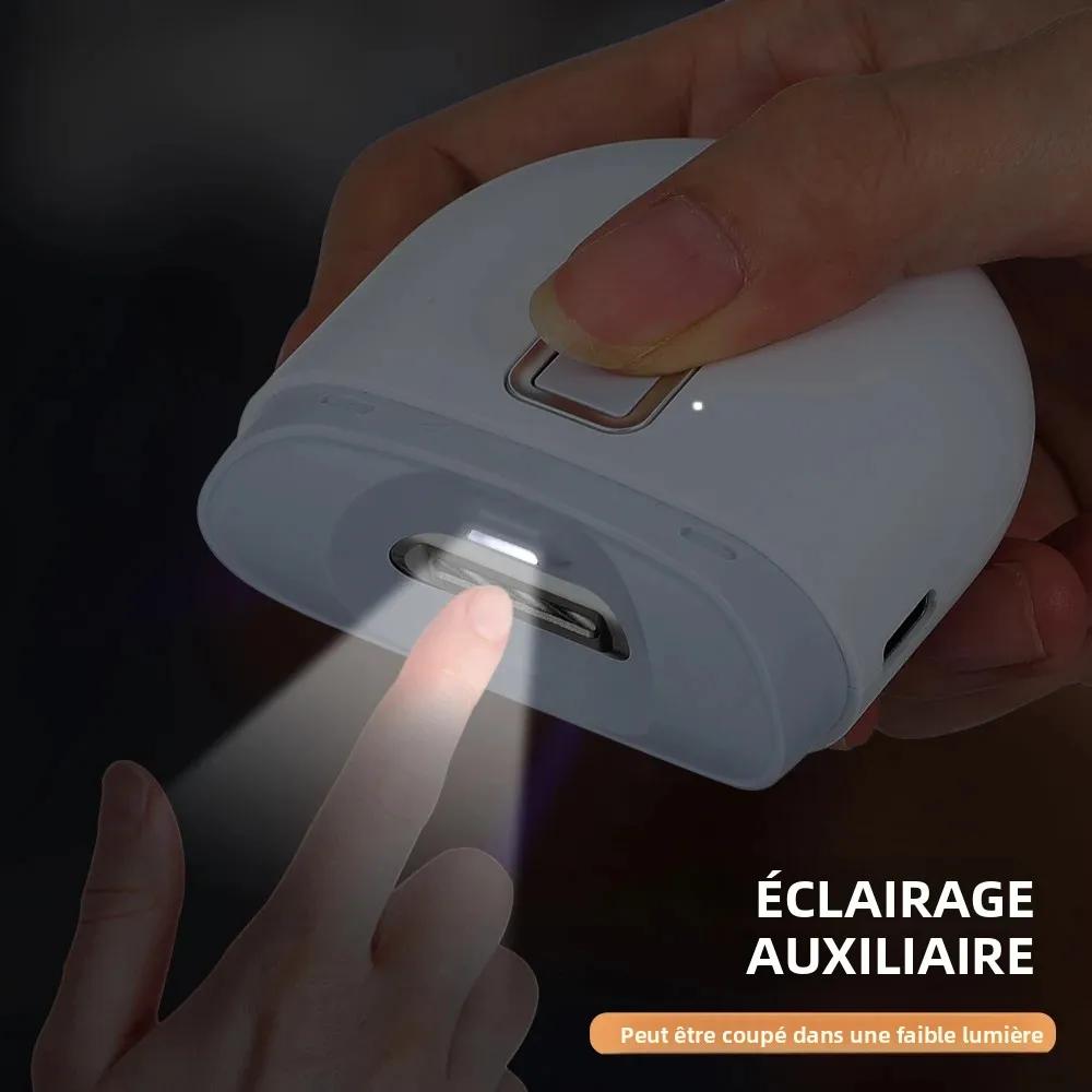 Coupe-ongles électrique automatique avec coupe-ongles léger