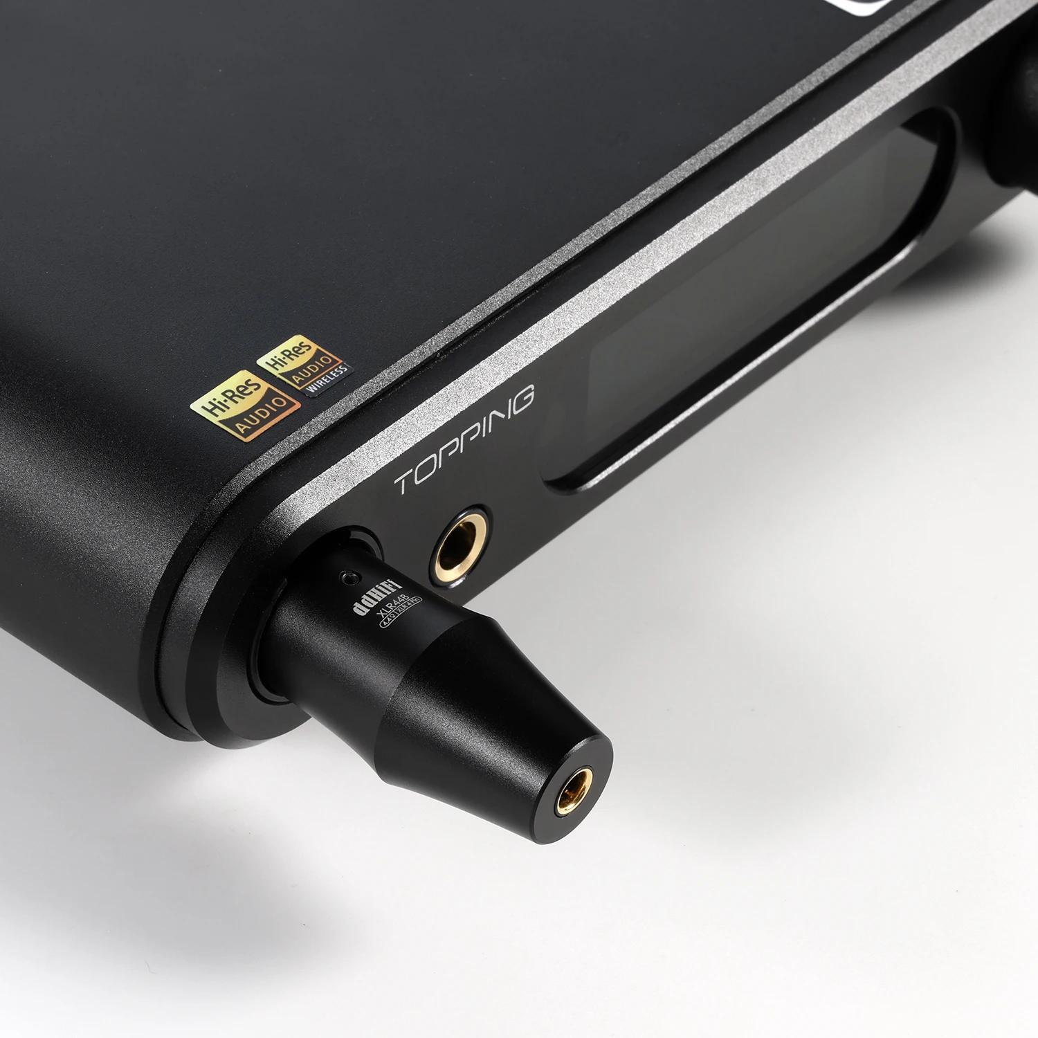 Adaptateur symétrique DDHIFI XLR44B XLR 4 broches à 4.4mm