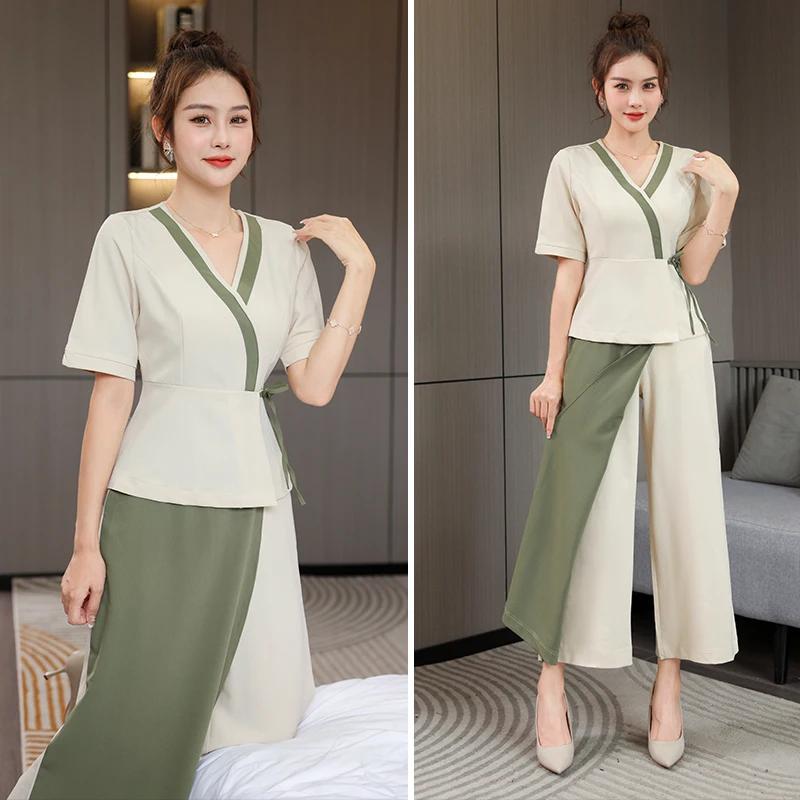 Uniforme esthétique de style professionnel pour femme