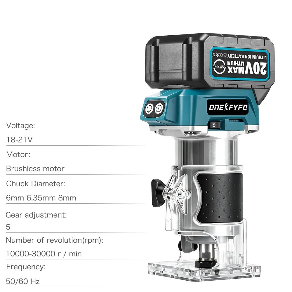 Makita-Tondeuse à main électrique sans balais à 5 vitesses