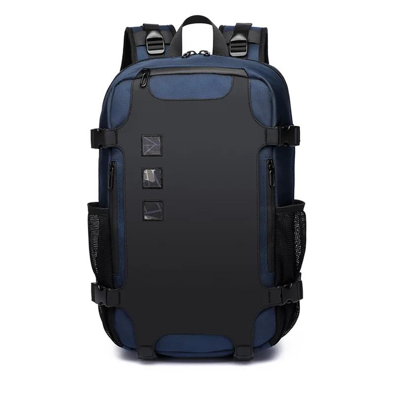 OZUKO hommes sac à dos grande capacité 16 pouces sacs à dos d'ordinateur portable USB charge adolescent cartable mâle sa