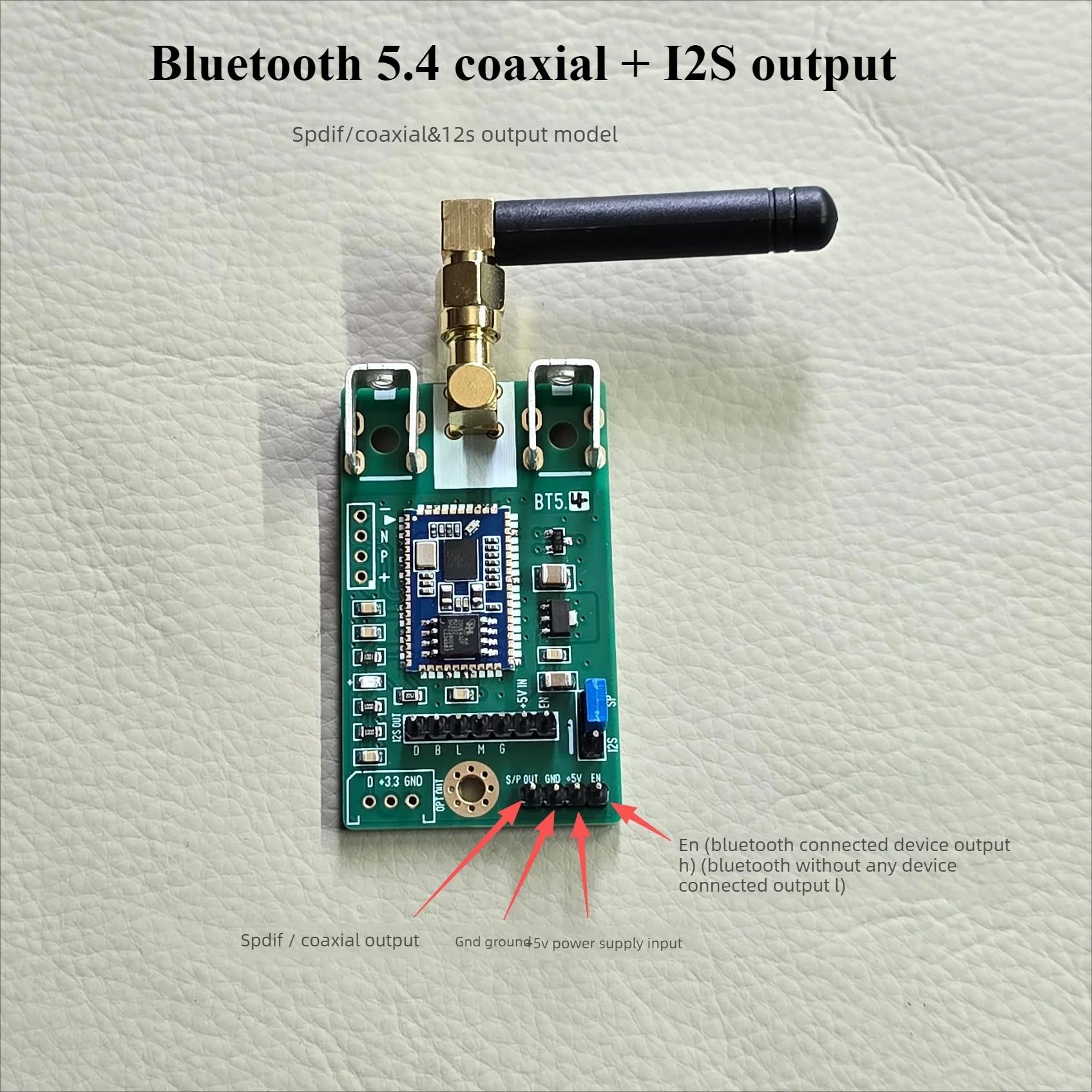Nvarcher QCC5171 Bluetooth 5.3 Sat, AC Tech I2S, sortie coaxiale, carte USD