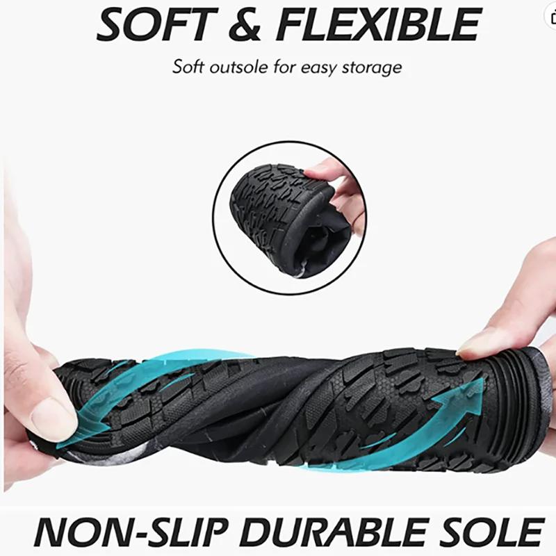 Chaussures antidérapantes Nisex pour natation et plage - Sandales unisexe été plongée
