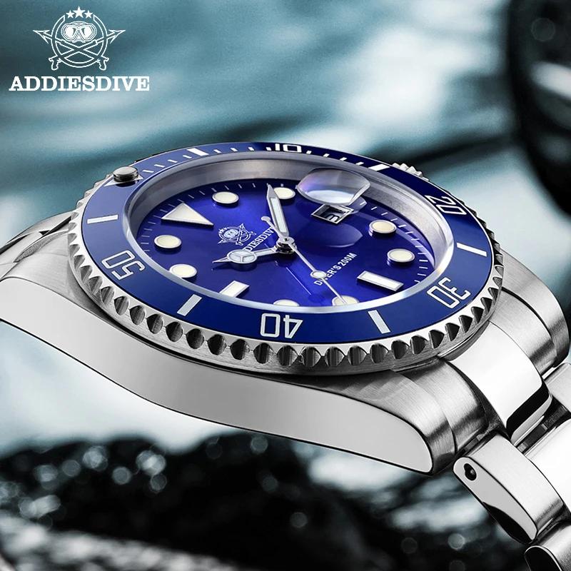 ADDIESDIVE montre en acier inoxydable