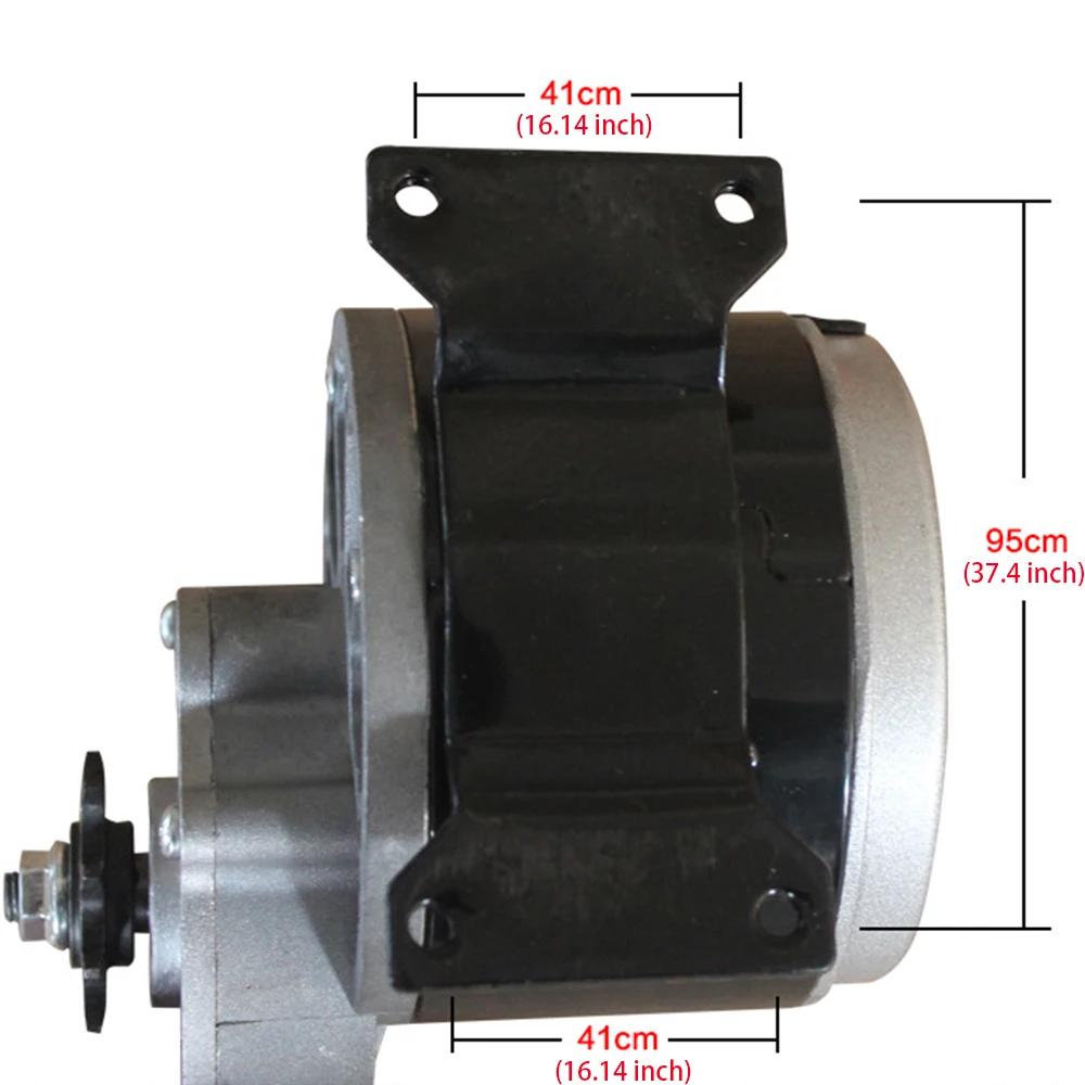 Moteur à courant continu pour vélo électrique, moteur à balais à engrenages, vélo et scooter, 24V, 350W