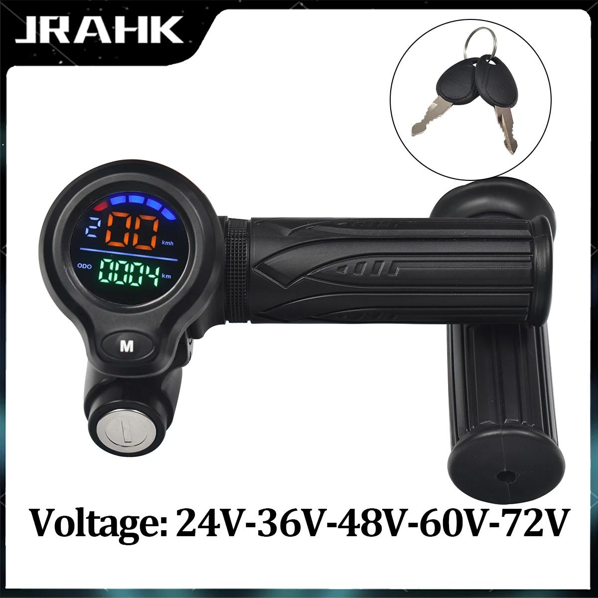 JRAHK vélo Scooter électrique accélérateur affichage Ebike