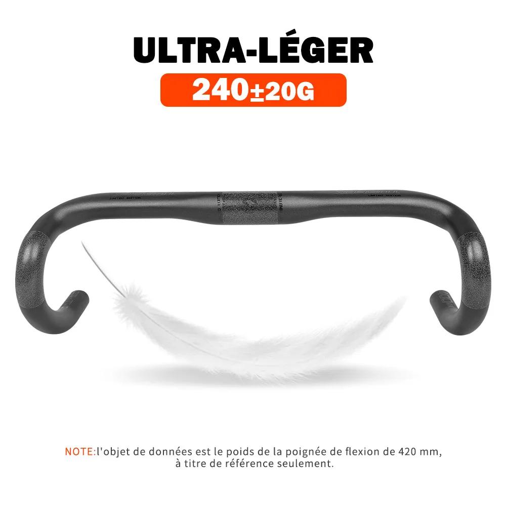 TOSEEK – guidon de vélo de route en Fiber de carbone