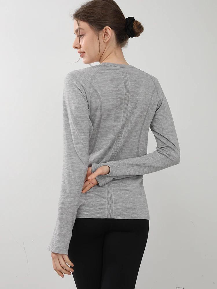 Chemise de Yoga sans couture pour femmes