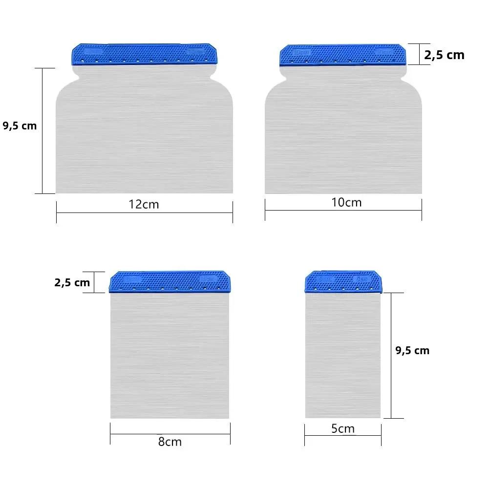 Lot de 4 outils de peinture sans manche