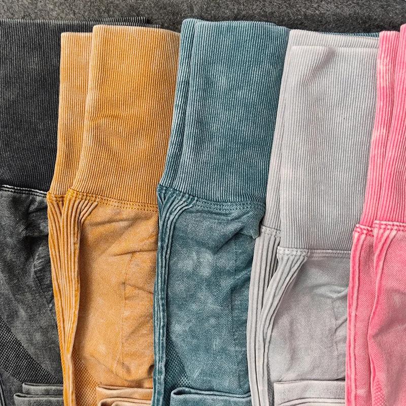 Leggings de Yoga femme sans couture - Pantalons sport fitness course entraînement gym extensibles